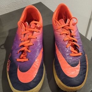 Nike Hypervenom Phelon II IC 749898-845 Total Crimson Mens Indoor Soccer Sz 7.5